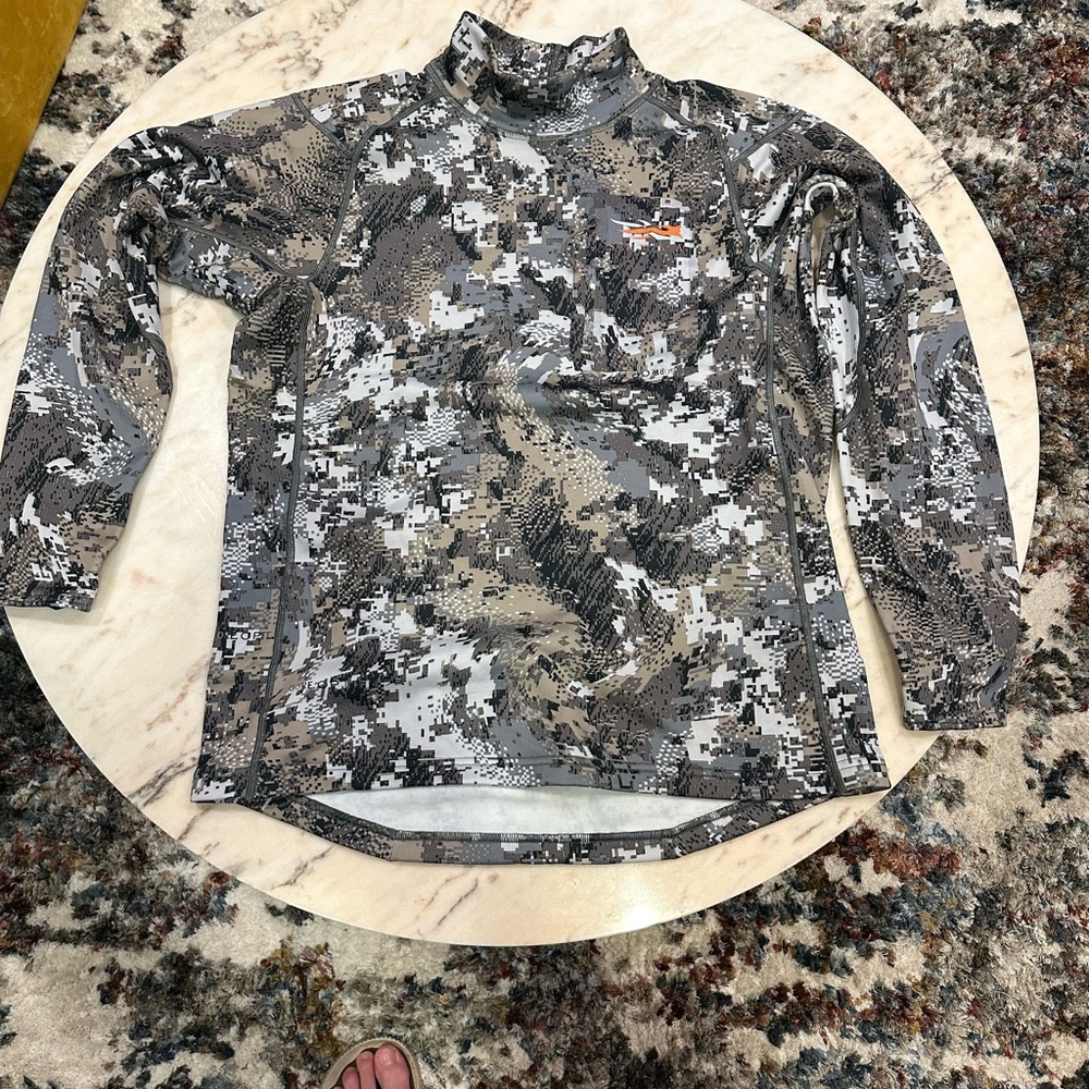 NWOT Sitka Gear Core Midweight Mock Long Sleeve.